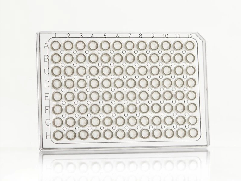 Bild 1 von FrameStar® 96er qPCR-Platte, Semi-skirted, für ABI-Cycler, 50 Stück  / (Rahmenfarbe) Klar