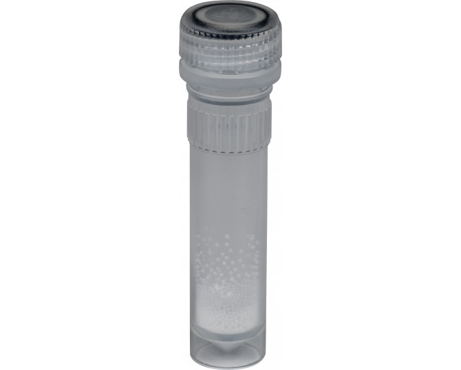 Bild 1 von 0,5mm Glas-Beads in 2,0ml Schraubdeckelgefäßen, frei von mikrobieller DNA
