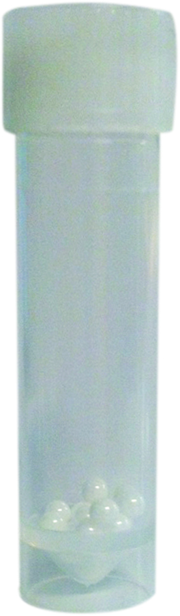 Bild 1 von 2,8mm Keramik-Beads in 7,0ml Schraubdeckelgefäßen