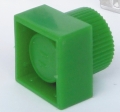 Bild 2 von 4mm Elektroporationsküvette mit langer Elektrode, grüner Deckel