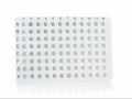 Bild 1 von 96er PCR-Platte, schwarze Nummerierung, 50 Stück  / (Farbe) Weiß